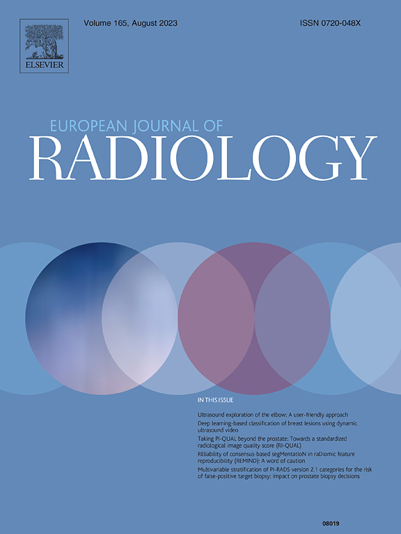 EUROPEAN JOURNAL OF RADIOLOGY