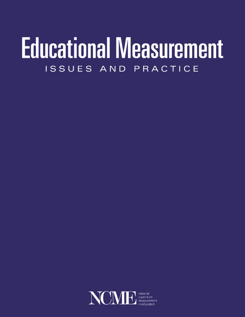 EDUCATIONAL MEASUREMENT-ISSUES AND PRACTICE