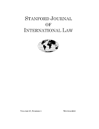 STANFORD JOURNAL OF INTERNATIONAL LAW