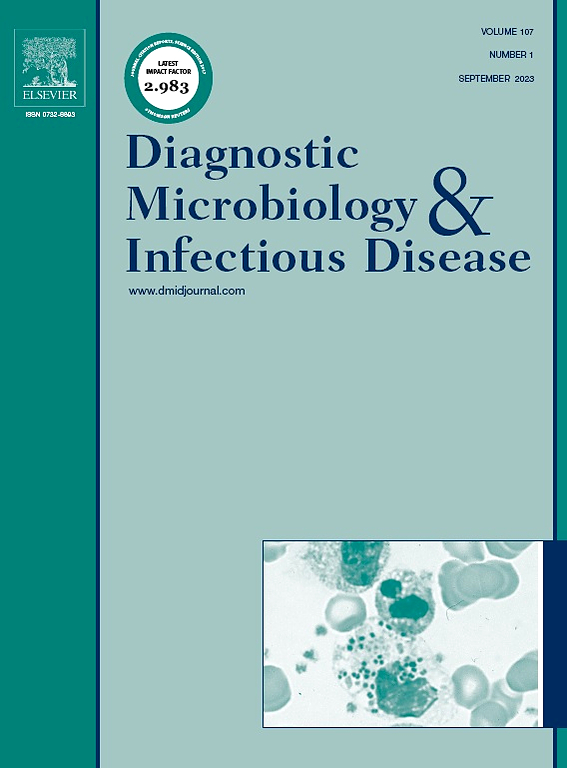 DIAGNOSTIC MICROBIOLOGY AND INFECTIOUS DISEASE