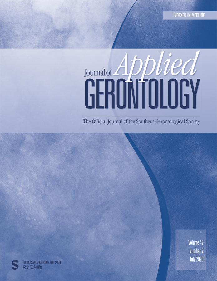 JOURNAL OF APPLIED GERONTOLOGY