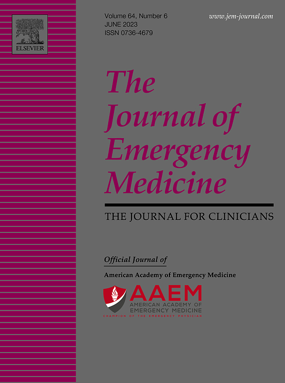JOURNAL OF EMERGENCY MEDICINE