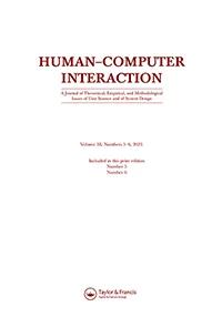 HUMAN-COMPUTER INTERACTION