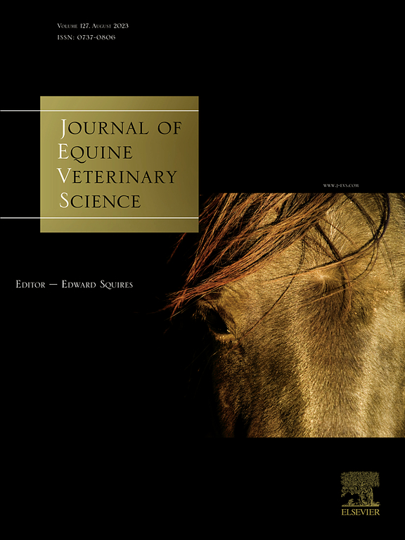 JOURNAL OF EQUINE VETERINARY SCIENCE