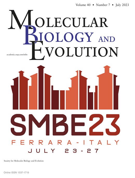 MOLECULAR BIOLOGY AND EVOLUTION