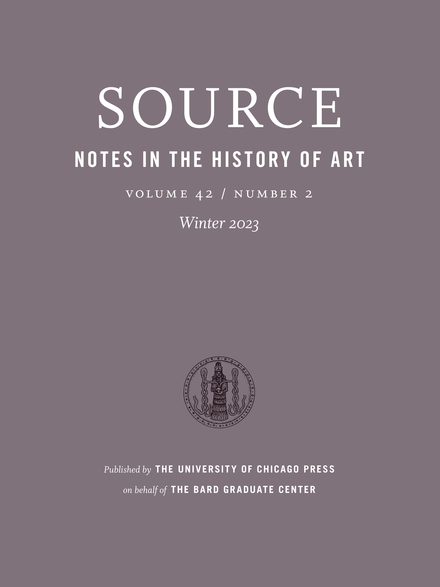 SOURCE-NOTES IN THE HISTORY OF ART