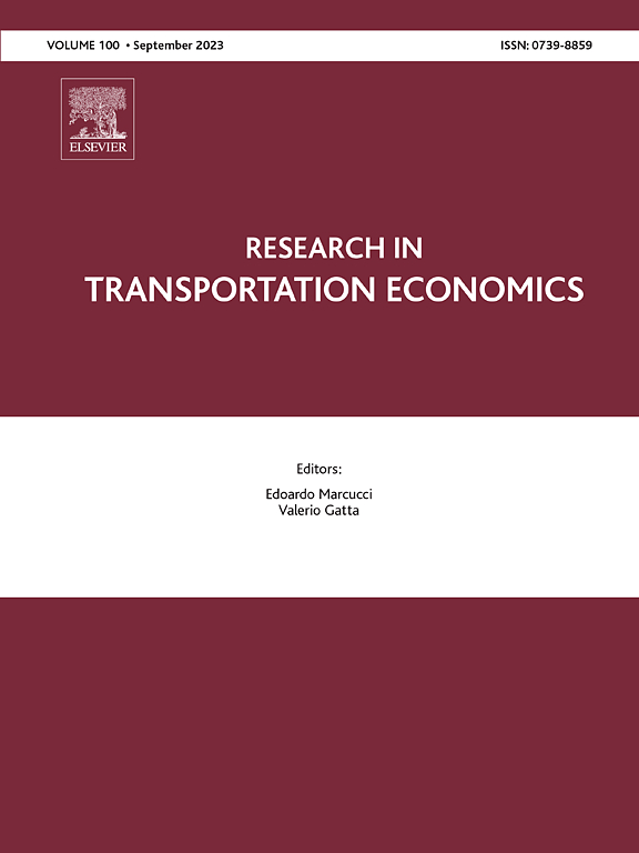 RESEARCH IN TRANSPORTATION ECONOMICS