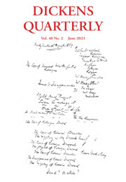 DICKENS QUARTERLY