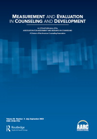 MEASUREMENT AND EVALUATION IN COUNSELING AND DEVELOPMENT
