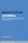NEGOTIATION JOURNAL