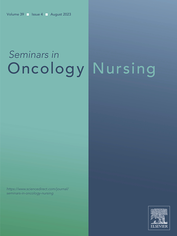 SEMINARS IN ONCOLOGY NURSING