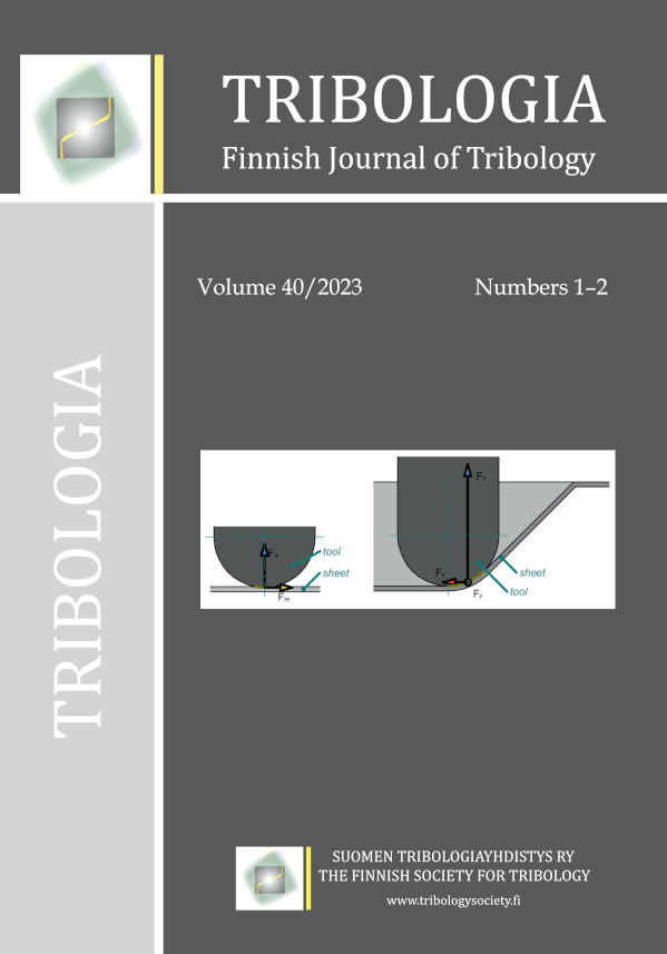 Tribologia: Finnish Journal of Tribology