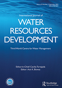 INTERNATIONAL JOURNAL OF WATER RESOURCES DEVELOPMENT