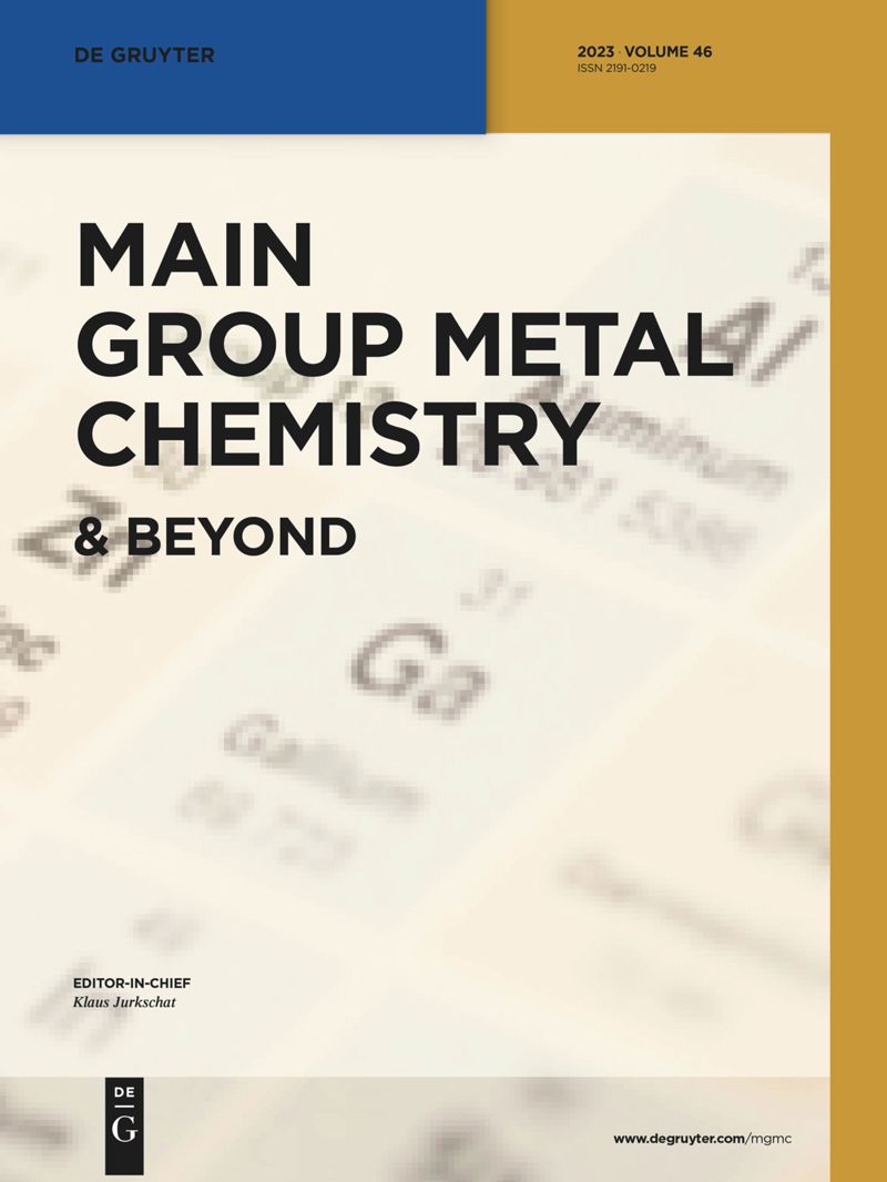 MAIN GROUP METAL CHEMISTRY