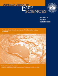 AUSTRALIAN JOURNAL OF EARTH SCIENCES