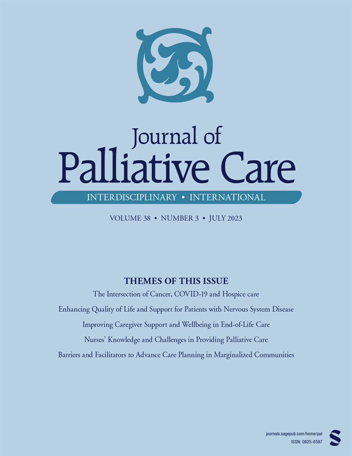 JOURNAL OF PALLIATIVE CARE