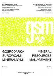 GOSPODARKA SUROWCAMI MINERALNYMI-MINERAL RESOURCES MANAGEMENT