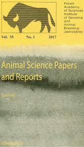 ANIMAL SCIENCE PAPERS AND REPORTS