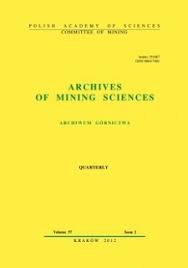 ARCHIVES OF MINING SCIENCES