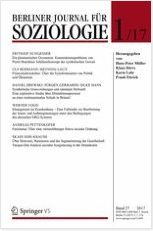 BERLINER JOURNAL FUR SOZIOLOGIE