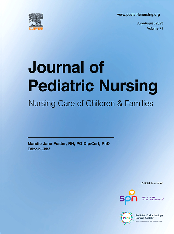 JOURNAL OF PEDIATRIC NURSING-NURSING CARE OF CHILDREN & FAMILIES