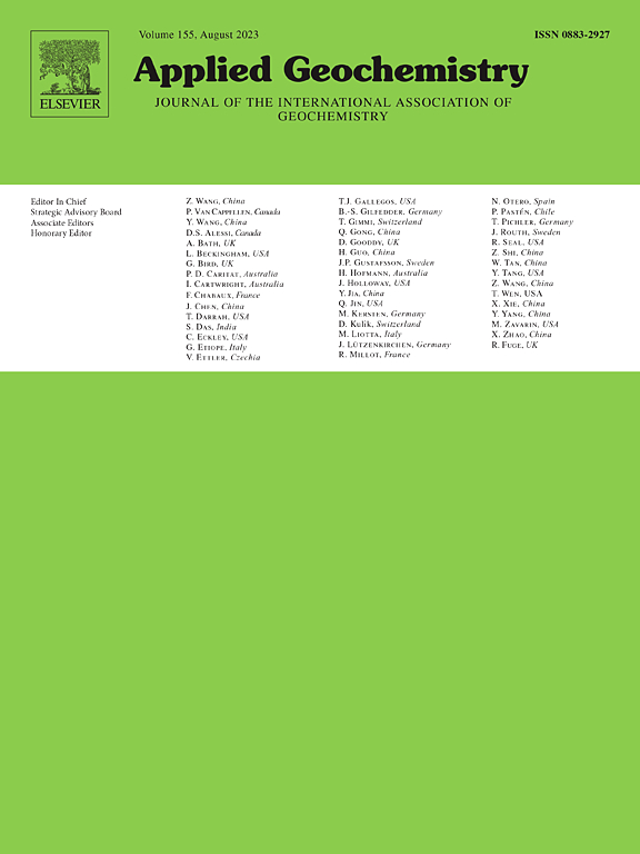 APPLIED GEOCHEMISTRY