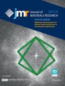 JOURNAL OF MATERIALS RESEARCH