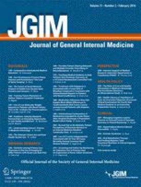 JOURNAL OF GENERAL INTERNAL MEDICINE
