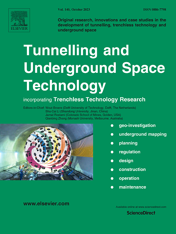 TUNNELLING AND UNDERGROUND SPACE TECHNOLOGY