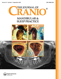 CRANIO-THE JOURNAL OF CRANIOMANDIBULAR & SLEEP PRACTICE