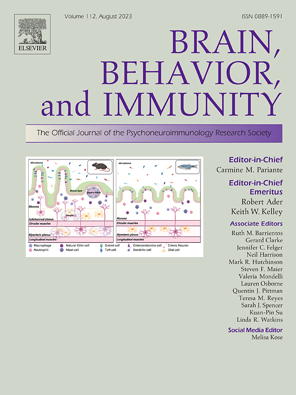 BRAIN BEHAVIOR AND IMMUNITY