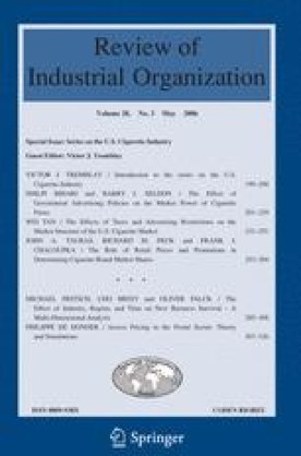 REVIEW OF INDUSTRIAL ORGANIZATION