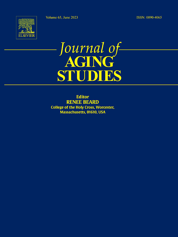 JOURNAL OF AGING STUDIES