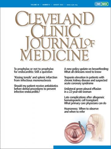 CLEVELAND CLINIC JOURNAL OF MEDICINE