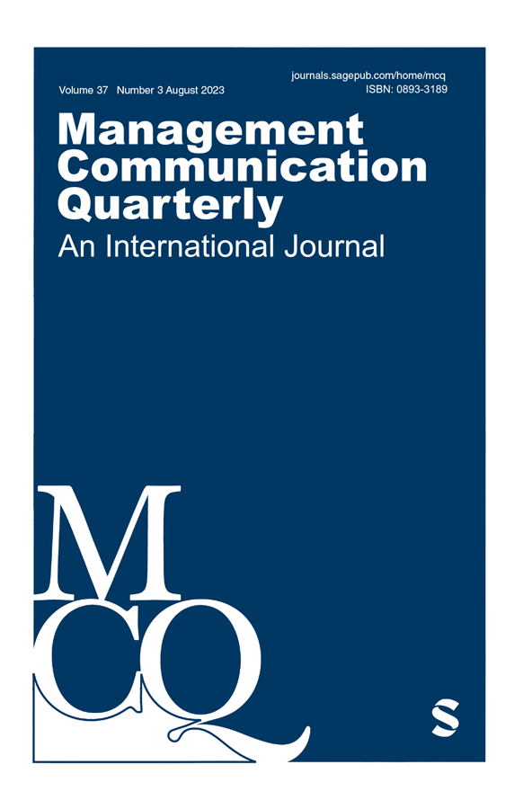 MANAGEMENT COMMUNICATION QUARTERLY