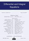 DIFFERENTIAL AND INTEGRAL EQUATIONS