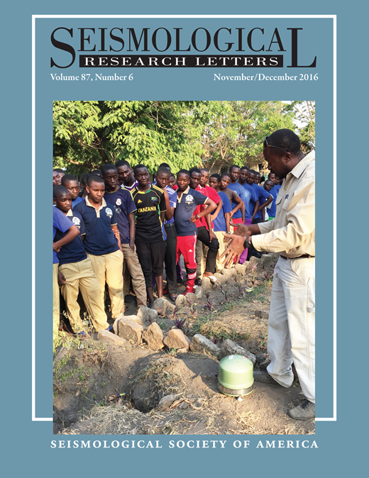 SEISMOLOGICAL RESEARCH LETTERS