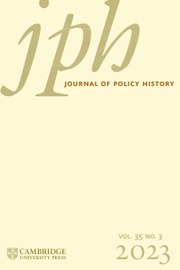 JOURNAL OF POLICY HISTORY