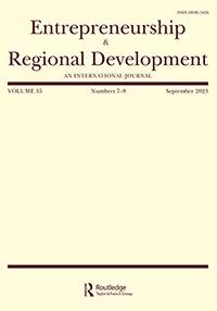 ENTREPRENEURSHIP AND REGIONAL DEVELOPMENT