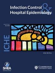 INFECTION CONTROL & HOSPITAL EPIDEMIOLOGY