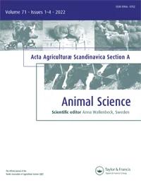 ACTA AGRICULTURAE SCANDINAVICA SECTION A-ANIMAL SCIENCE