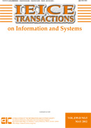 IEICE Transactions on Information and Systems
