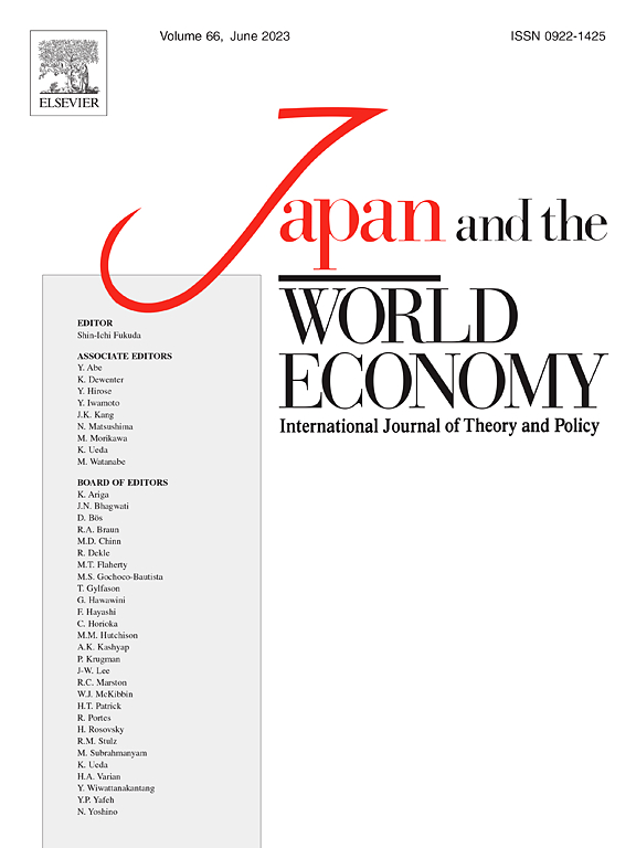 JAPAN AND THE WORLD ECONOMY