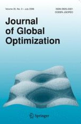 JOURNAL OF GLOBAL OPTIMIZATION
