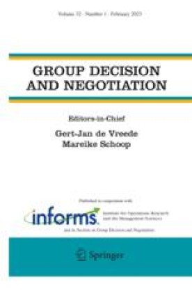 GROUP DECISION AND NEGOTIATION