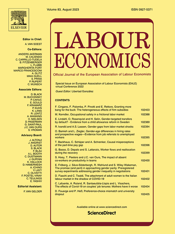 LABOUR ECONOMICS