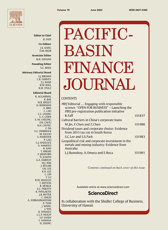 PACIFIC-BASIN FINANCE JOURNAL