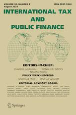 INTERNATIONAL TAX AND PUBLIC FINANCE