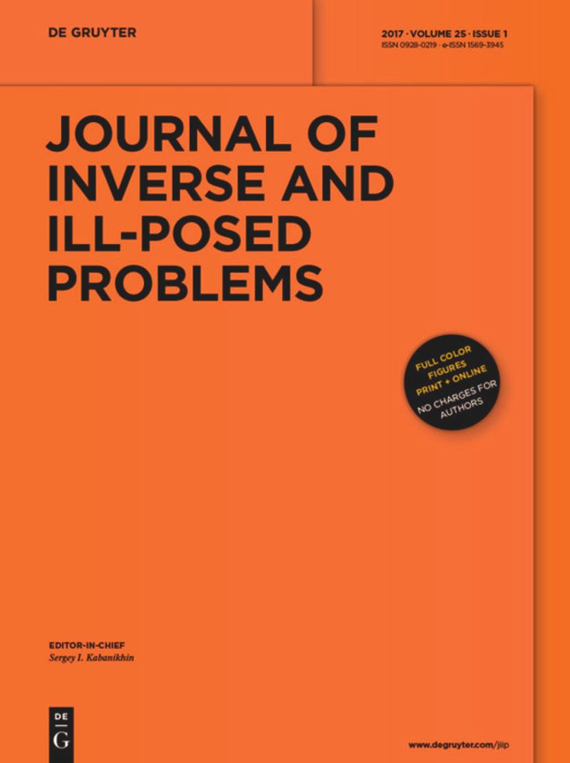 JOURNAL OF INVERSE AND ILL-POSED PROBLEMS