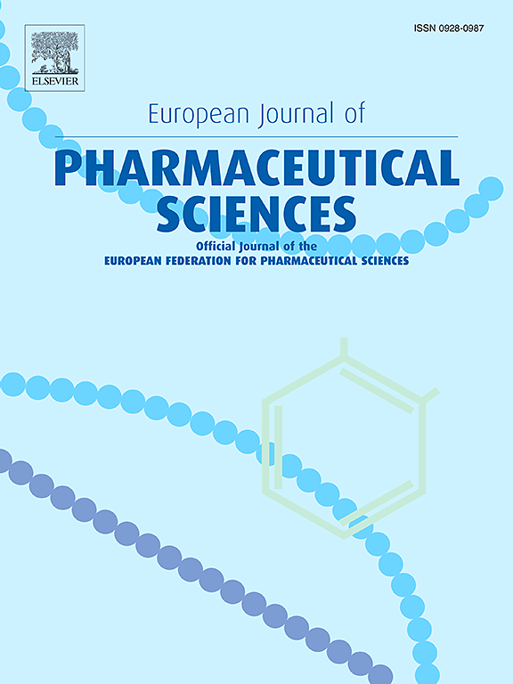 EUROPEAN JOURNAL OF PHARMACEUTICAL SCIENCES